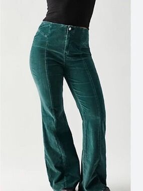 We The Free Corduroy Pants in Deep Teal